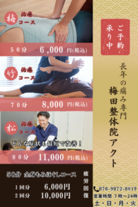 梅田ホームページ用料金表